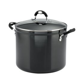 12 Qt Style Gray NS Covered Stock Pot